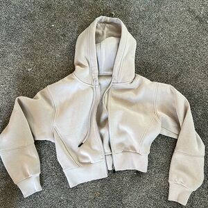 Oner Active - Classic Lounge Cropped Hoodie | Sand